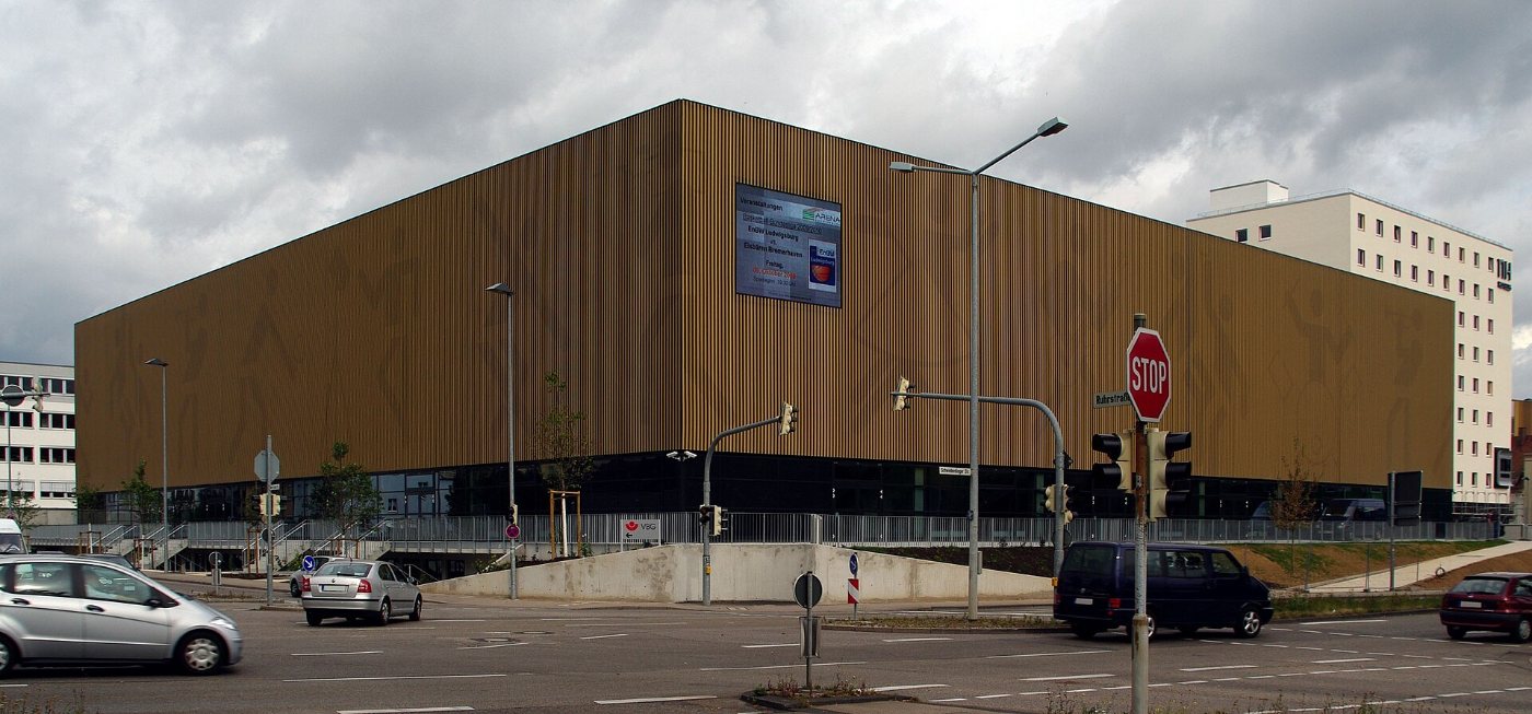 MHP Arena Ludwigsburg von außen