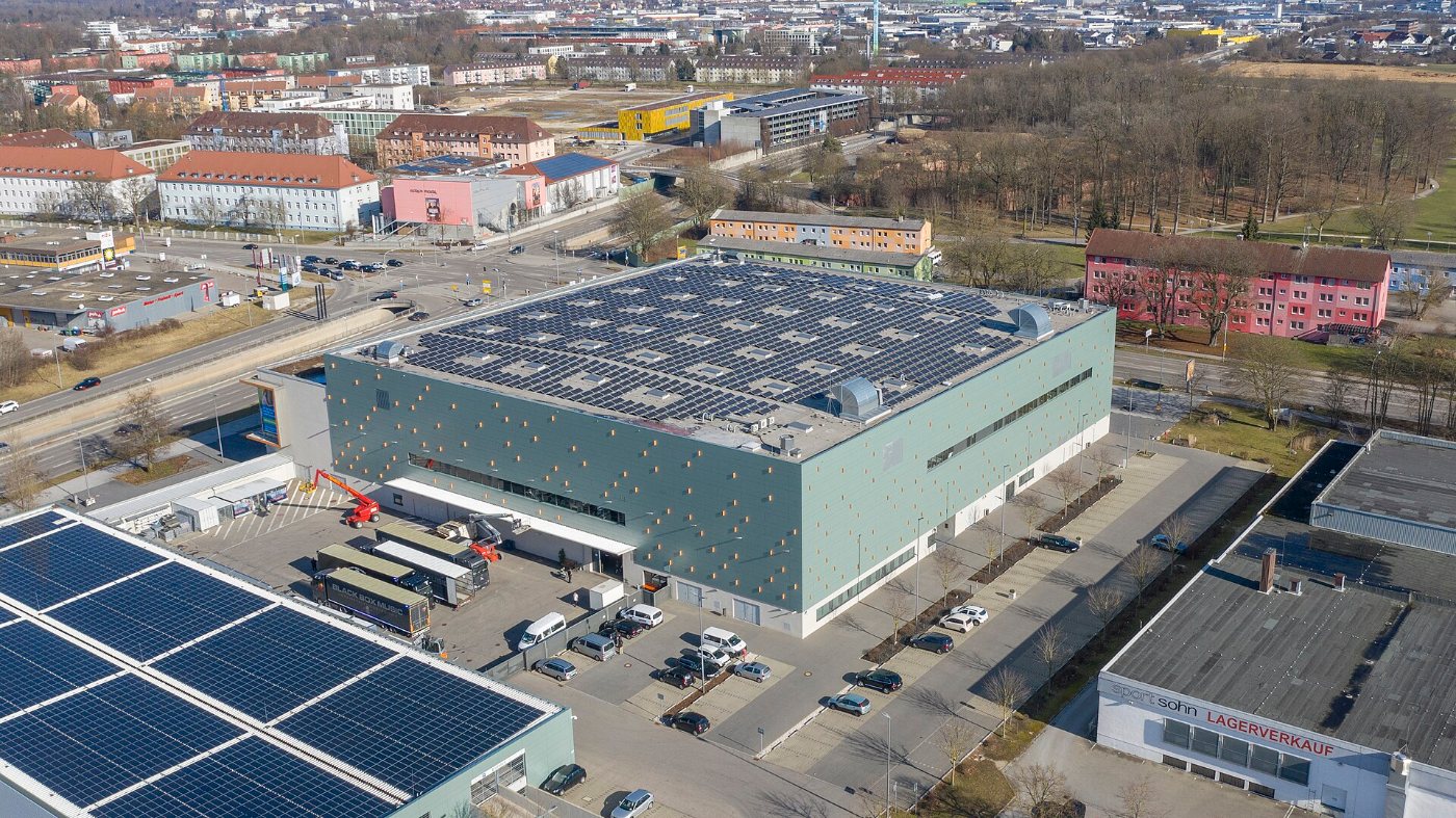 Ratiopharm Arena in Neu-Ulm von außen